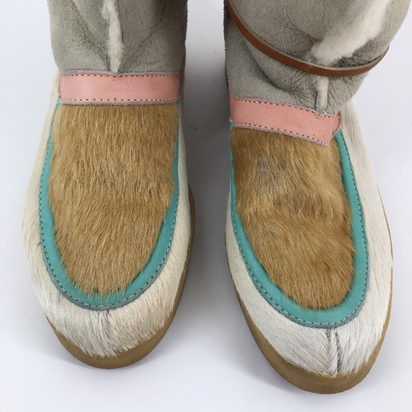 TECHNICA Goat Hair Snow Boots Size 8 - Picture 5 of 8
